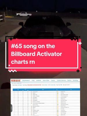 we got the #65 song on the charts as an independent artist! no label no backing just God, the fans and the radio stations.  this is crazy yall help me run this up I need all of yall to spread this like crazy! #independent #charting #radio #billboard #mediabase #top40 #top40radio #musica #rap #rock #country 