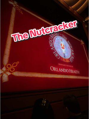 Thr Nutcracker is a timeless Christmas show and if you’ve never seen it, i 10/10 recommend🩰✨🎄🩷 #thenutcracker #orlandoballet #orlando #florida #christmasfestivities #stephintothemagic #trending #fyp @FoxtailCoffee