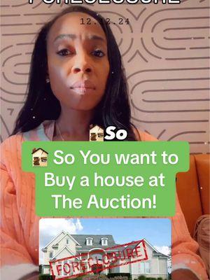 So you’re thinking about buying a house at the auction? 🏠💰 Before you dive in, here are 4 things you need to know: 1️⃣ No walkthroughs 🕵️‍♂️ 2️⃣ Cash upfront 💵 3️⃣ Hidden liens 🚨 4️⃣ Eviction responsibilities 🚪 Auctions can be a great way to snag a deal, but make sure you’re prepared for the risks! Save this post for later 📌 and tag a friend who’s ready to bid! 🙌 #ForeclosureUpdate #RealEstateTrends #InvestSmart #foreclosure #foreclosures #auctionday #auctioneer #fyp #realestateinvesting #housingmarket #realestatetiktok #fridaythe13 #realestateinvestingforbeginners 