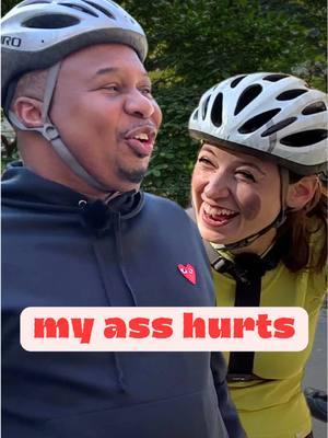 @roywoodjr hates tandem biking, full ep up now on yootube #codependent #insecure #comedy #standup #jokes #bike #cycling #tandem #nyc #centralpark