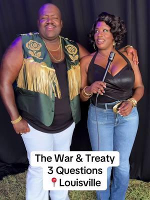 Tanya and Michael Trotter of The War and Treaty answer our 3 travel questions in Louisville Kentucky. @The War and Treaty #tanyatrotter #michaeltrotterjr #thewarandtreaty #louisville #louisvillekentucky #cleveland #clevelandohio #mrhero #bourbonandbeyond #music #musicfestival #countrymusic #albion #albionmichigan 