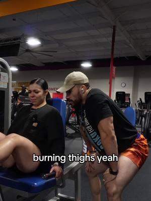 25 reps, thighs burning, and tears flowing 😂@Miky  @JustSaiyan Gear @JustSaiyan Gear  Code - LIVENFIT 🔥 #thunderthighs #crunchfitness #justsaiyangear #legpress #gymfriends 