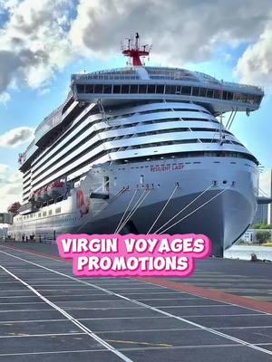 Virgin Voyages promotions 🚢 #virginvoyages #virginvoyagescruise #virgincruise #virgincruiseline #cruisetravelagent #cruise #cruisetips 