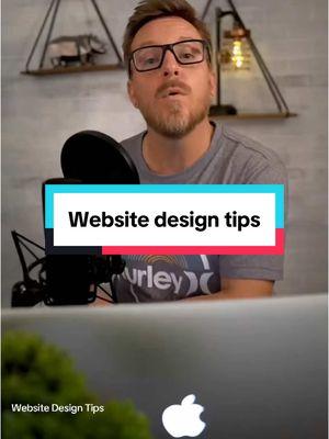 Website design tips  #websitetips #websitedesign 