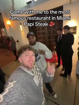 Come with me and @BIG1500 to @Papi Steak in Miami Florida! This is the best restaurant that ive been to in a long time from the service to the food its a 10/10! #miami #miamibeach #miamifood #miamifoodie #papisteak 