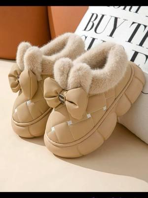 Women’s Cute Bowknot Design plush Lined slippers Boots #slippershoes #slipperstyle #slipperscasualcomfort #casualslippersforwomen #womensshoes #fashionstyle #winterfluffyslippers #slipperscomfortable #glamuor #beautyslippers #parati #TikTokShop #tiktokshopping #tiktokshoppingchrismas #tiktokworldwide #tiktokworld #mujeremprendedora #cuteforgirlsslippersshoes