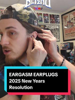 Start your New Years Resolution early! Use my promo code "THEBLYZZRD10" at checkout for a special discount on @Eargasm Earplugs #CapCut #metalshow #concert #metalconcert #festival #festivalseason #eargasm #eargasmearfluencer #eargasmearplugs #metalhead #metalmusic #metallica #earplugs 