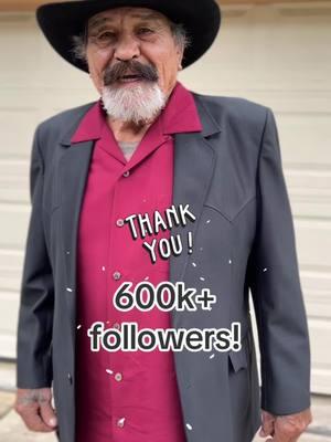 Thank you!!! 🙏🏼 #fyp #alejandro #jefe #over80 #600k #