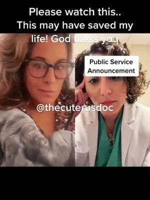 | Louder for the people in the back! This video may have saved my life if you're bleeding after menopause run to the doctor ##endometrialcancer@thecuterusdoc# #hysterectomy##womenshealth##hyst erectomyrecovery##tellyourstory##cer vicalcancerawareness##tumor