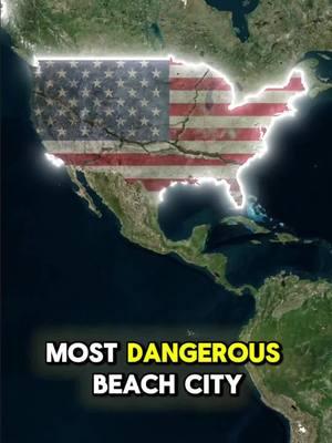 Do you know? #usa#americans#unitedstates#geography#doyouknow#learnontiktoktogether#country#trending#viral#fyp#states#dangerous#beach#city#theus#most