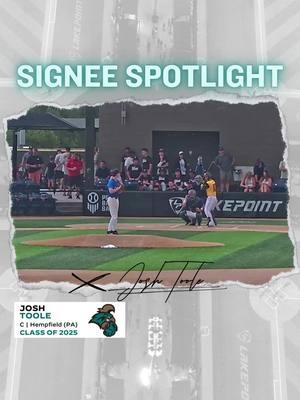 𝓢𝓲𝓰𝓷𝓮𝓮 𝓢𝓹𝓸𝓽𝓵𝓲𝓰𝓱𝓽: Josh Toole The Nation’s #8 catcher and PA’s #5 player is taking his talents down the east coast. The Hempfield HS standout is heading for Coastal Carolina. @officialprepbaseball #baseball #pennsylvania #ChantsUp #coastalcarolina #sports #fyp