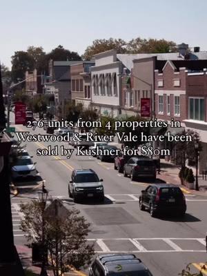 4 properties in both #WestwoodNJ & #RiverValeNJ that make up a total of 276 apartment units sold for $80,000,000. The buyer has remained anonymous but the seller is the well-known developer & son in law of Donald Trump #JaredKurshner. What are your thoughts? Get more #localnews with the @Towns_Of app & in bio! Have feedback? Please message Us! #nj #newjersey #bergencounty #bergencountynj #northjerseynews #njnews #townsofnewjersey