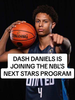 Dash Daniels was heavily recruited by college programs but opted to stay in Australia with Melbourne United as part of the prestigious Next Stars program. His brother, Dyson, is a rising star and potential DPOY for the Atlanta Hawks #draftexpress #nbadraft#nbadraft2026#australia#nbl#basketball#basketballtiktok 