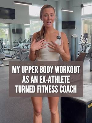 An upper body workout every ex-athlete should do! 💪 Ready to reclaim your athletic body? Follow to learn how I took ex athletes from this to this! #fatlosstipsforwomen #womensnutritiontips #healthyeatingforwomen #girlswholift #womenshealthandfitness #musclebuildingforwomen #femalefitnesscoach #fitwomen #fitnessjourney #womensweightlifting #femalefatlosstips #fitnessmotivation #femaleathletestruggles #fitnesstransformation #healthyrecipesforwomen #proteinintakeforwomen #womensworkoutplan #womenwholift #proteinpower #weightlosstipsforwomen #legdayworkout #fitnessforwomen #womensworkoutroutines #exathletestruggles #strengthtraining