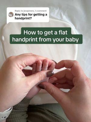 Replying to @jesspinero_ how I get a handprint from my 4 month old! #diyornaments #babyhandprints #babycrafts #babykeepsake #christmaskeepsake #saltdough #airdryclay #modelmagic #christmascrafts #babychristmas #babiesfirstchristmas #firstchristmas #momtok #babytok #sahm #craftymom #diymom #diychristmas #gifts