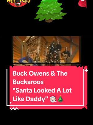 Buck Owens and The Buckaroos singing "Santa Looked a Lot Like Daddy" on a 1970 episode of Hee Haw.  🎅🏻🎄🎶 #buckowens #thebuckaroos #donrich #santalookedalotlikedaddy #heehaw #1970 #buckaroos #heehawcountry #christmas #santa #daddy #santaclaus #christmassongs #70stv #bakersfieldsound #christmascountdown 