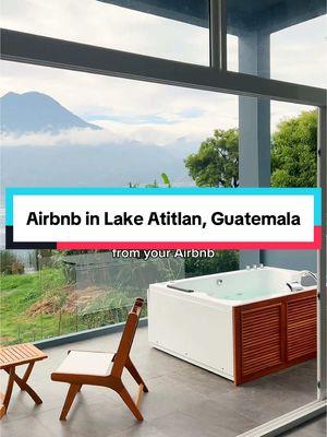 This is this one of the best Airbnbs in Lake Atitlan, Guatemala 🇬🇹🌞 📍 Airbnb: "Jorge's entire home in San Marcos La Laguna 2", San Marcos, Lake Atitlan, Guatemala With two floors and a rooftop deck, amazing views, and a spa - you NEED to add this to your list of places to stay in Lake Atitlan Guatemala. While it's often called the Lake Como of Central America, it really has its own appeal. Not only is it surrounded by 3 volcanoes, it also has dozens of charming towns around the lake - each with a unique vibe. Lake Atitlan NEEDS to be on your travel bucket list. The food is great, the people are friendly, and the views are absolutely beautiful. Did you know about Lake Atitlan already? #airbnbfinds #PlacesToVisit #lakeatitian #lagoatitlan #lakeatitlanguatemala #guatemalatravel #antiguaguatemala #bucketlisttravel #uniquehotels