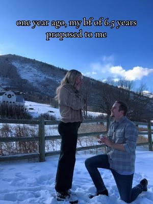 we got married 6 months later, on our 7 year anniversary 🥹🤍#utah #proposal #engaged #engagement #wedding #utahwedding #utahbride #utah 