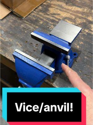 You need a vice/anvil ? This ine is only $40 right now ! #metalvice #anvil #metalwork #metalworking #metalworks #hacksmith #shop #mechanicalshop #welding #weldershop #weldingtiktok @Findmall_Industry #bench #workingbench #benchvice 