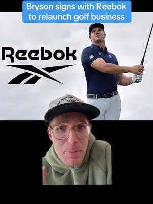 Reebok signing Bryson Dechambeau is an awesome move. What do you think? #brysondechambeau #youtubegolf #livgolf #golfnews #golfclothes  #reebok #greenscreen 