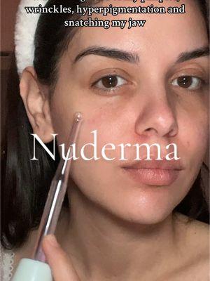 Derma Wand is one of favorite skincare tools! #holidaygiftsideas #tiktokshopholidayhaul #creatorsearchinsights #giftsforher #giftsformom #holidaygifts #holidaygift #holidaycountdown #nuderma #dermawand #highfrequencyfacial #highfrequencymachine 