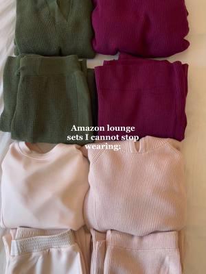 Me 🤝 the coziest affordable lounge sets. Aaaaand you can get them all on sale today! All on my amazon strorfront #amazonfashion #amazonfashion #loungewear #loungewearchic 