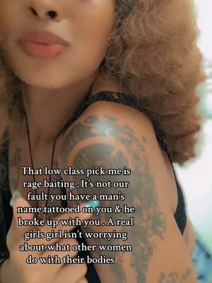 I have a Filipino-pasifika tattoo , i take care of myself , well educated  & grounded. That lady needed some views #creatorsearchinsights #tattoosaresexy #classism 