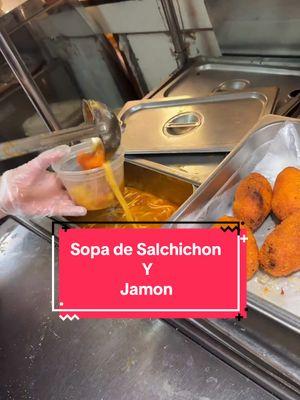 @Lechonera El Sazón Criollo 🇵🇷🍽️ Savor the authentic flavors of Puerto Rican food at Lechonera El Sazón Criollo, located at 📍1930 Patterson Ave, The Bronx. Indulge in tender, perfectly seasoned pernil and a comforting bowl of sopa de salchichón y jamón. These classic dishes bring the bold and rich taste of Puerto Rican cuisine straight to NYC. @lechonera  #sopadesalchichon #porkshoulder #puertoricancuisine #LechoneraElSazonCriollo #BronxEats #BoricuaFlavors #caribbeanfood #TikTokLIVE  #LIVE #LIVEhighlights 