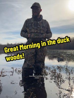 Great morning of duck hunting and really loved these TideWe Aquawaders. 🦆 #outdoorsman #duckhunting #duckhunt #duckseason #waders #duckdog @tideweofficial  Duck Hunt Waders