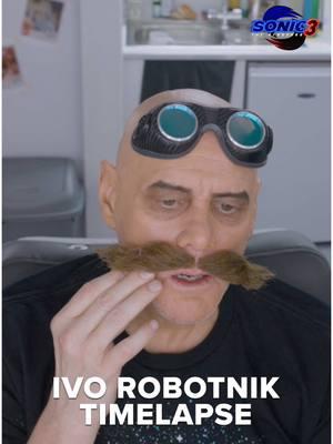 Transforming Jim Carrey into Robotnik. #SonicMovie3 