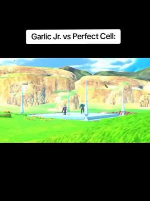 Garlic Jr. vs Perfect Cell: #devilartemis #darkmemes #garlicjr #darkhumourandjokes #perfectcell #vs 