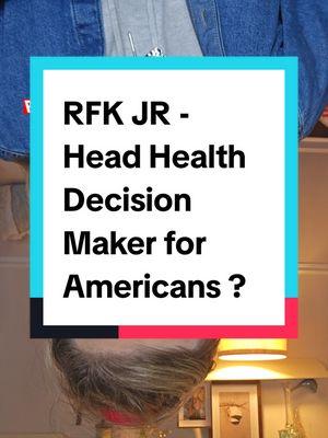 Curious how Americans feel about this prospect 🤔 #rfkjr #americanhealthcare #health #deptofhealth #antivaccine #tiktokopinions #yourthoughts #chronicillness #disease #fypシ゚viral 