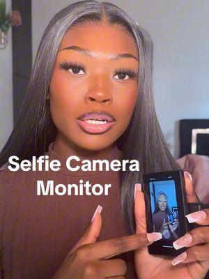 How to connect your phone to the screen monitor #selfie #camera #contentcreator #tiktoker #techtok #selfiemonitor #selfiemonitorscreen #djiosmopocket3 #cameralight #cameraaccessories