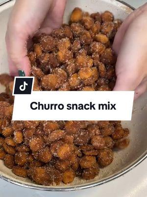 Churro stack mix! #christmas #christmasdessert #desserts #HolidayTreats #partyideas #holidayfood #snacks #Recipe #holidayrecipe #christmasrecipe #onthisday 