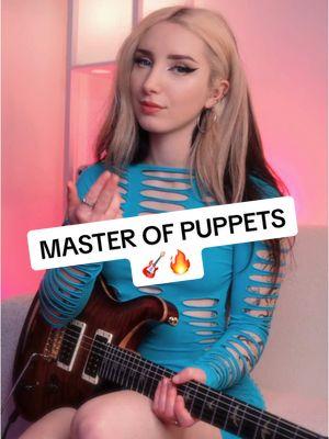 MASTER OF PUPPETS LETS GOOO ❤️‍🔥⚡️@metallica  #guitarist #guitarplayer #guitarsolo #guitarcover #femaleguitarist #guitargirl #metal #rock #prsguitars #daddario #neuraldsp #metallica #masterofpuppets