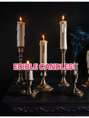 Candles are fascinating tools. From ambiance to magic, they sure have a way of lighting up our lives. These magical treats from my new cookbook Peculiar Baking combine rice cereal, peanut butter, and modeling chocolate into an actual EDIBLE CANDLE!. Follow along, make a wish, and indulge in these sweet peculiar treats. Full Video up on my YT Channel! 🕯️  #peculiarbaking #ediblecandles #foodart #nikkalcaraz #practicalpeculiarities #coolfood 