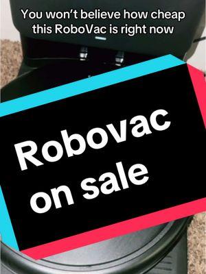 RoboVac by Eufy on sale! Self emptying vacuum with mop and wifi! #robovac #eufyclean #robovac #lastminutegifts #giftideas 