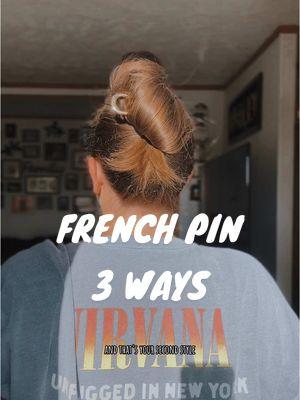 Replying to @Ashley | Peds PT  French Pin tutorial. Sorry for being long winded. I’m not the best at explaining. Let me know if you have questions 😁 #hausofbailey #frenchpin #frenchpinstyles #easyhairstyles #millennialmom #momwithacamera #hairishairing #michiganmom 