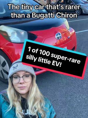 Comment more little-known rare cars!! #cartok #cartiktok #scion #scioniq #toyota #toyotaiq #ev #cargirl #carguy #carfacts #rarecars #carspotting 