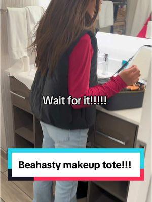 Beahasty Makeup tote!!! #40yearmoms #tiktokcreator #letmehelpyou #cheapxmasgifts #under20dollars #teenxmas #CapCut 