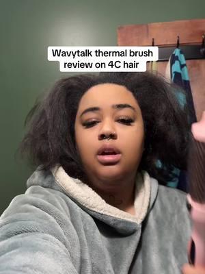 Styling my #4chair with the viral #wavytalk thermal brush! If you have any tips, please leave them in the comments! #fyp #4chairstyles #4chairclub #healingchanfam #hair #thermalbrush #advice #BlackTikTok #blackwomenoftiktok 