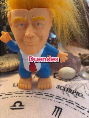 Yall know i work with duendes…How could I not get the ultimate troll Sir Donald Trump?  Lets gicechim a nickname 😁 #donaldtrump #trolls #witchtok #brujatok #duende #duendes