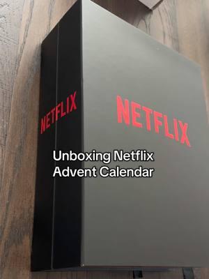 Netflix advent Calendar is so worth it 😍. #adventcalendar #adventcalendaropening #netflixadventcalendar #adventcalendar2024 