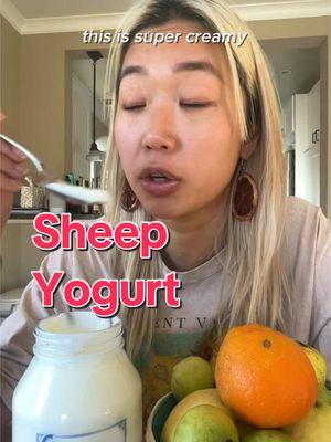 Have you tried sheep milk yogurt + vietnamese guava yet?  #yogurt #fruit #guava #sheepmilk