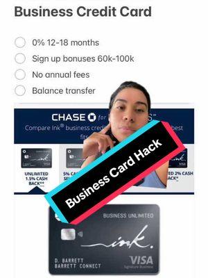 Try this when getting a new business credit card 💳 #business #businesscredit #businesstiktok #chasecreditcard #businesscreditcard 