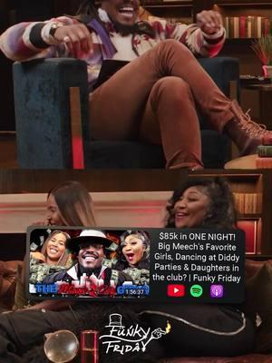 $85k in ONE NIGHT! Big Meech's Favorite Girls, Dancing at Diddy Parties & Daughters in the club?⁣ ⁣ New #funkyfriday with Magic City’s OG India & Kialana Glover out now!⁣ ⁣ #magiccity #atlanta #strippatok #bigmeech #camnewton