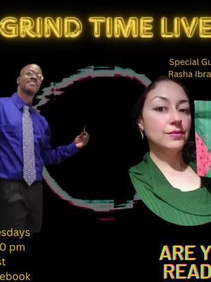 🔥 GRIND TIME LIVE GOES INTERNATIONAL! 🔥 Next week, we're taking it to the NEXT LEVEL! 🌍 "It ain't where you're from; it's where you're AT." This Wednesday at 7 PM Central | 8 PM Eastern, we’re bringing you a power-packed episode you CAN’T MISS. 💥 Special Guest: Queen Rasha Ibrahim 💥 She’s a fierce business mogul with a smile that lights up the room and the secrets to getting healthy AND paid. 💼✨ I pulled out ALL the stops for this one, so you already know it’s going to be EPIC. Mark your calendars, set your reminders, and BE THERE. It’s GRIND TIME, baby. LET’S DO THIS! 🚀 📍 LIVE: Right here on GRIND TIME LIVE! #GrindTimeLive #InternationalTakeover #QueenRashaIbrahim #HealthAndWealth #levelup #fitnesstiktok #foryoupage #fyp #foryoupagereels #MrGrindTime 