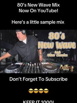 80’s New Wave Mix added to Youtube. Link also in comments. #80s #80smusic #newwave #80snewwave #80sdance #quickmix #fyp