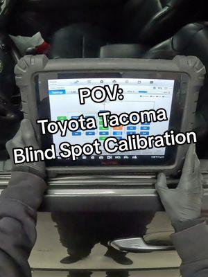 Rear End Hit 🎯 #GoPro #toyota #blindspot #tacoma #adas #autorepair #autobody #adascalibration #bsm #toyotatacoma #pov #mechanic #foryoupage #fyp