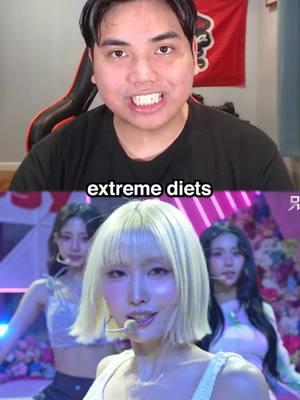 K-Pop’s Extreme Diets! #kpop #momo #iu #jimin #diet 